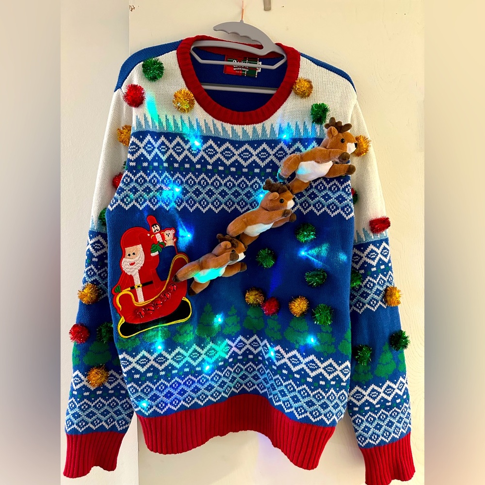 Spencer’s workshop Ugly Sweater